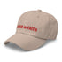 I ROCK in FAITH Dad Hat Red Thread